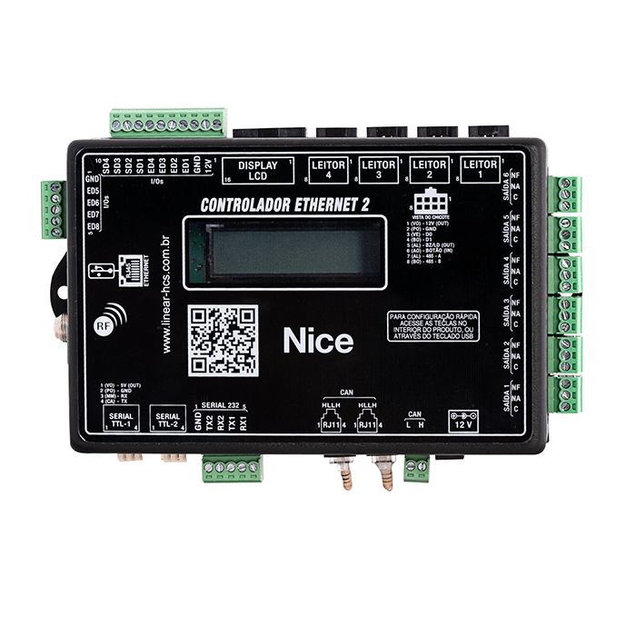 Controladora Ethernet 2 Nice